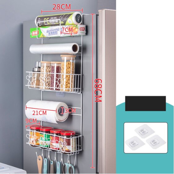 Viskana Super Storage Refrigerator Organizer Spice Rack