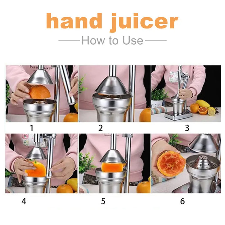 Viskana Professional Grade Manual Fruit Squeezer Gadget
