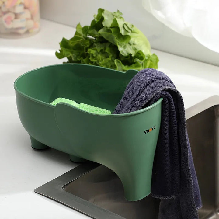 Viskana Decorative Elephant Drain Basket