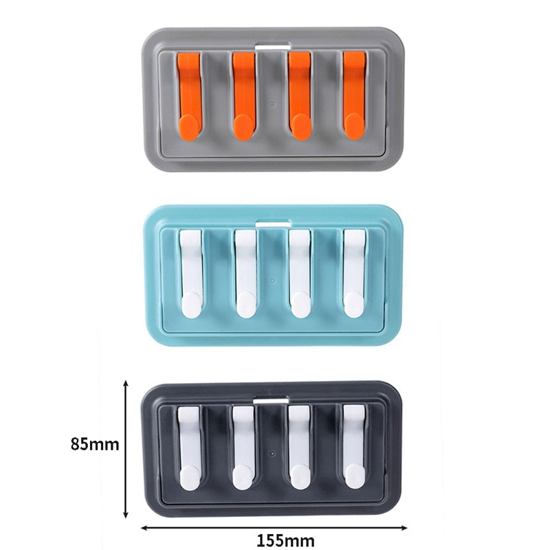 Viskana Wall-Mounted Phone Holder Kitchen Organizer Rack