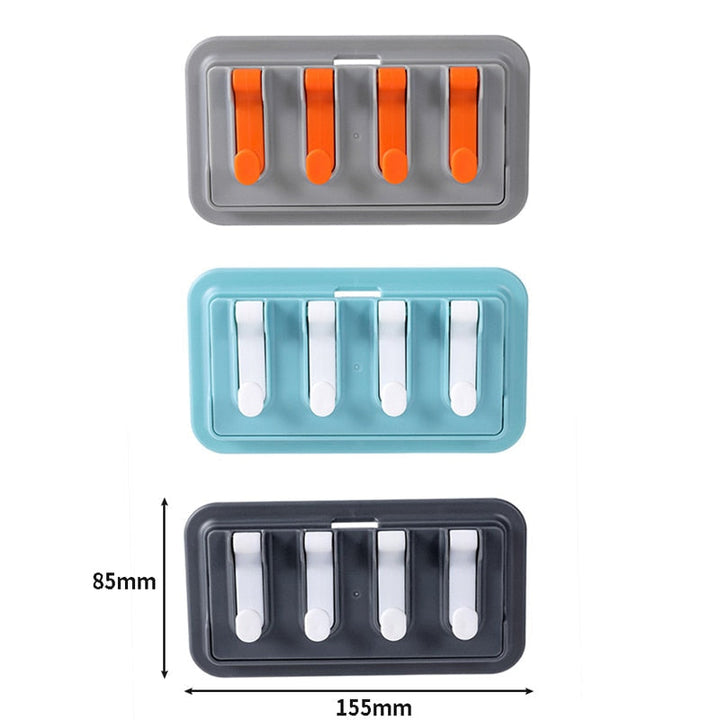 Viskana Wall-Mounted Phone Holder Kitchen Organizer Rack