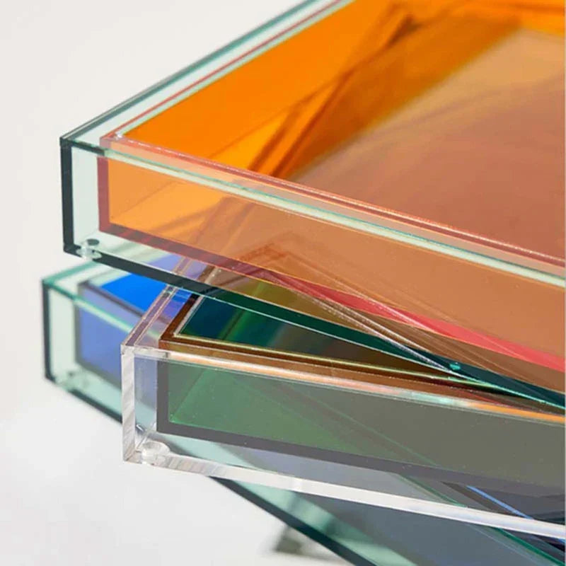 Viskana Color Pop Acrylic Serving Tray