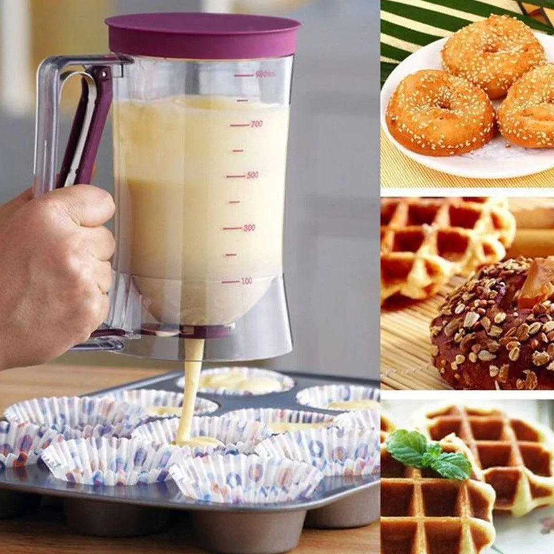 Viskana Effortlessly pour batter for cupcakes and pancakes!