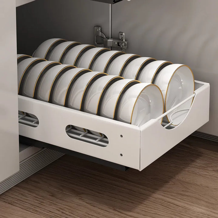 Viskana Under the Cabinet Smart Dish Organizer Rack