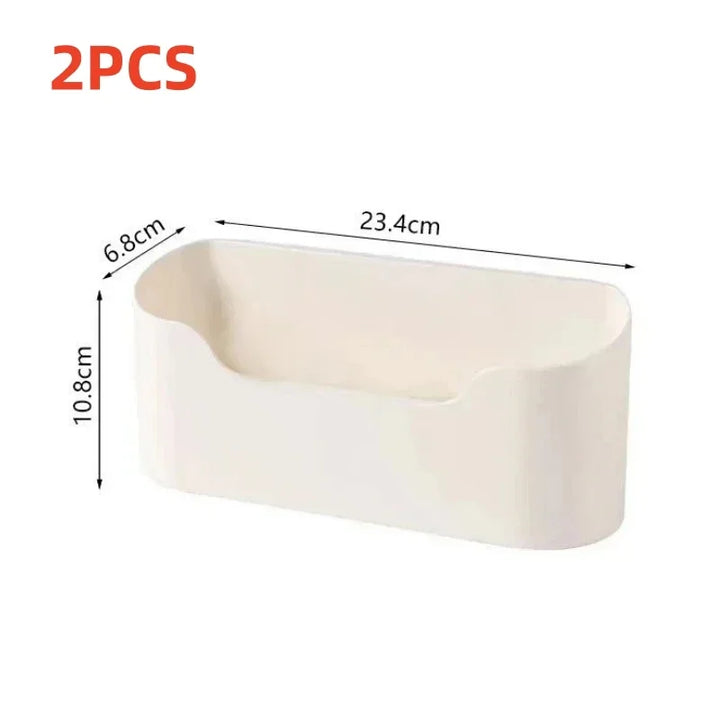 Viskana Clever Space Adhesive Kitchen Bath Under Sink Organizer