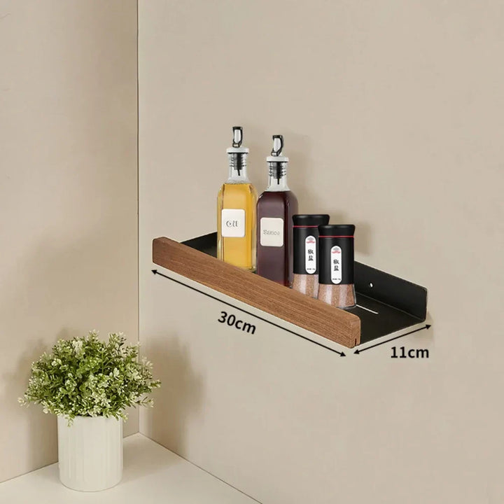 CulinaWood Kitchen Wall Shelf Viskana