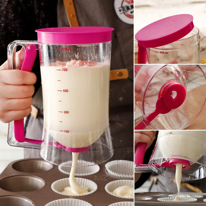 QuickServe Dispenser - Pancakes & Cupcakes Easy Viskana