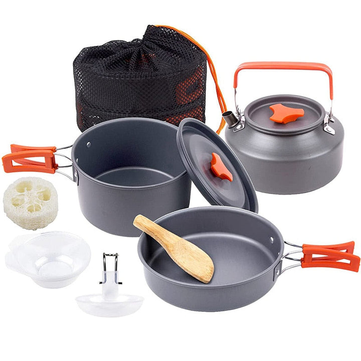 Camping Travel Cookware Kit Viskana