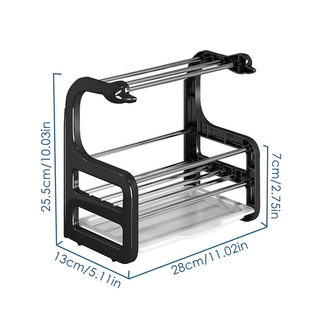 Viskana Creative Kitchen Sponge Holder Drain Rack