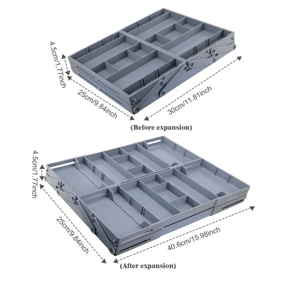 Viskana Multi Level Collapsible Organizer Drawer