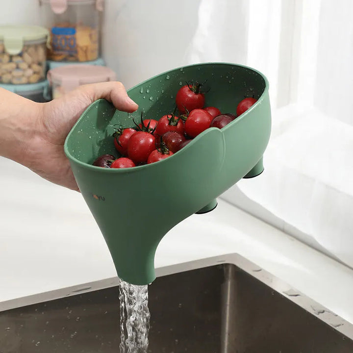 Viskana Decorative Elephant Drain Basket