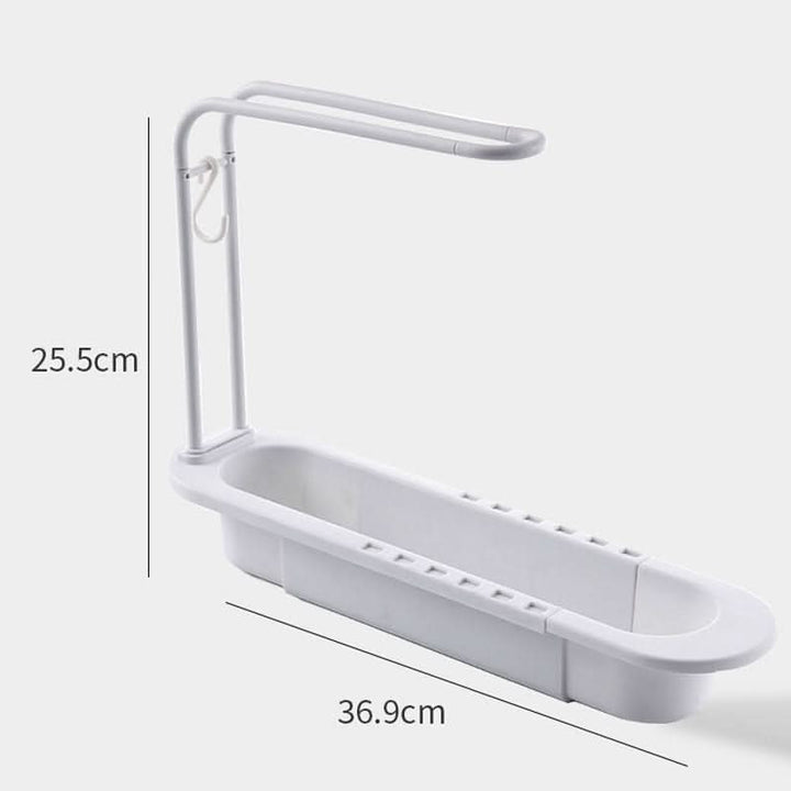 Viskana Sink Organizer with Drip Tray – Countertop Storage