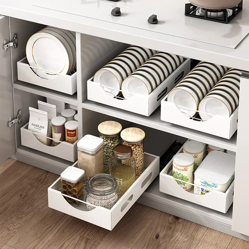 Viskana Under the Cabinet Smart Dish Organizer Rack