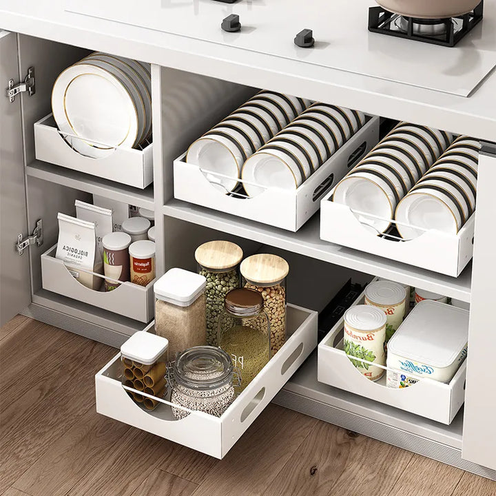 Viskana Under the Cabinet Smart Dish Organizer Rack