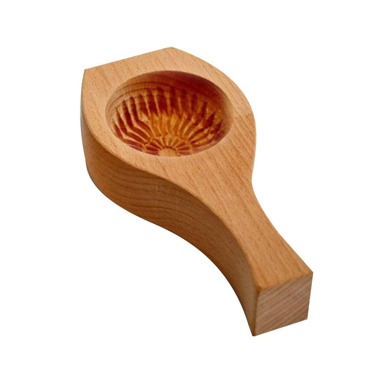 Viskana Wooden Moon Dumpling Maker Mold