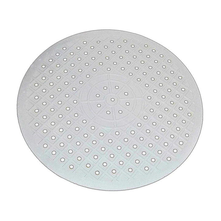 Viskana Rubberin Non-slip Sink Mat Made of Rubber | Heat-resistant Draining Mat & Base | Soft Silicone Mat for Kitchen & Bathroom | Rectangular or Round