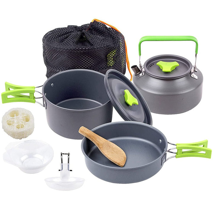 Camping Travel Cookware Kit Viskana