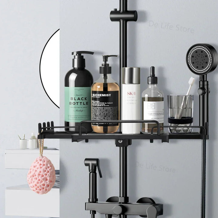 Viskana ExtendShelf Expandable Cabinet Organizer with Drawer – Adjustable and Space-Saving