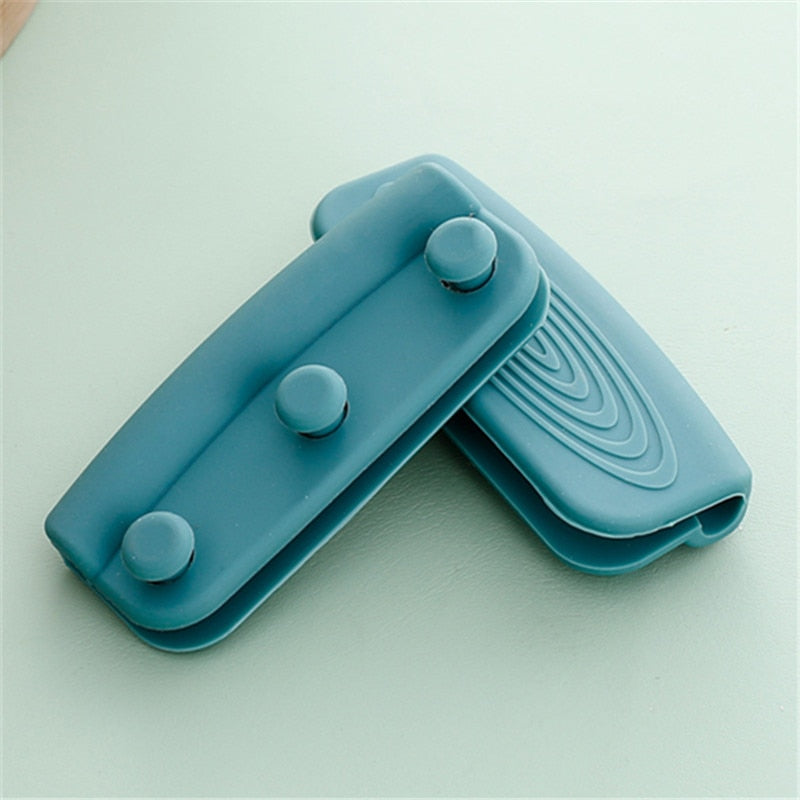 Viskana 2Pcs Silicone Heat Resistant Cookware Handle