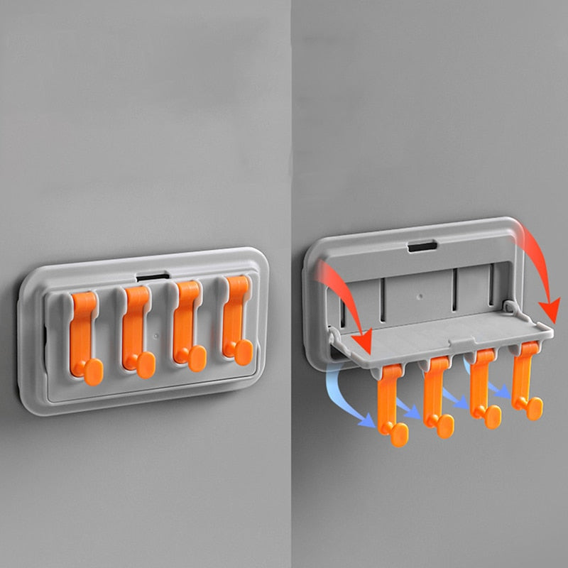 Viskana Wall-Mounted Phone Holder Kitchen Organizer Rack