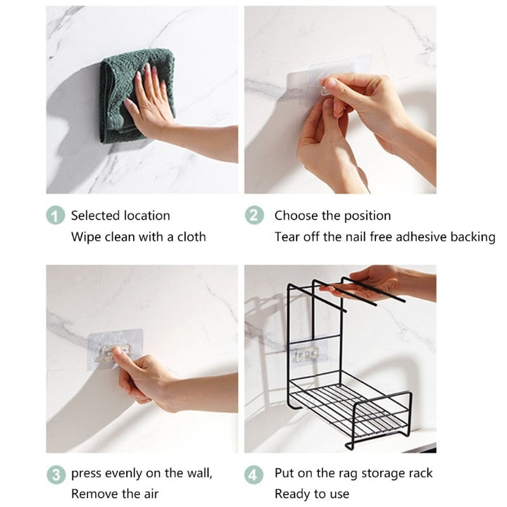 Viskana Kitchen Sink Detachable Organizer Rack