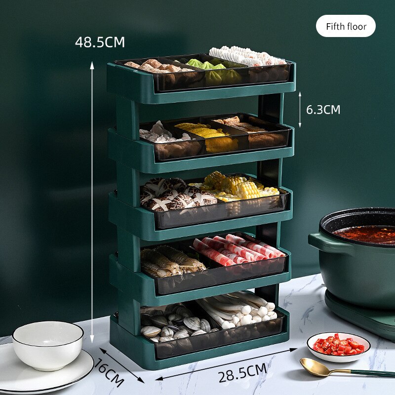 Viskana Layer It On Kitchen Storage Rack
