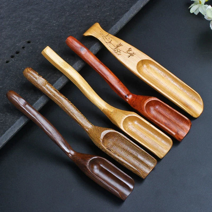 TeaScoop - Retro Wooden Tea Spoon for Tea Viskana