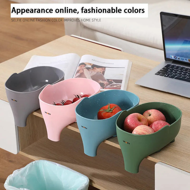Viskana Decorative Elephant Drain Basket