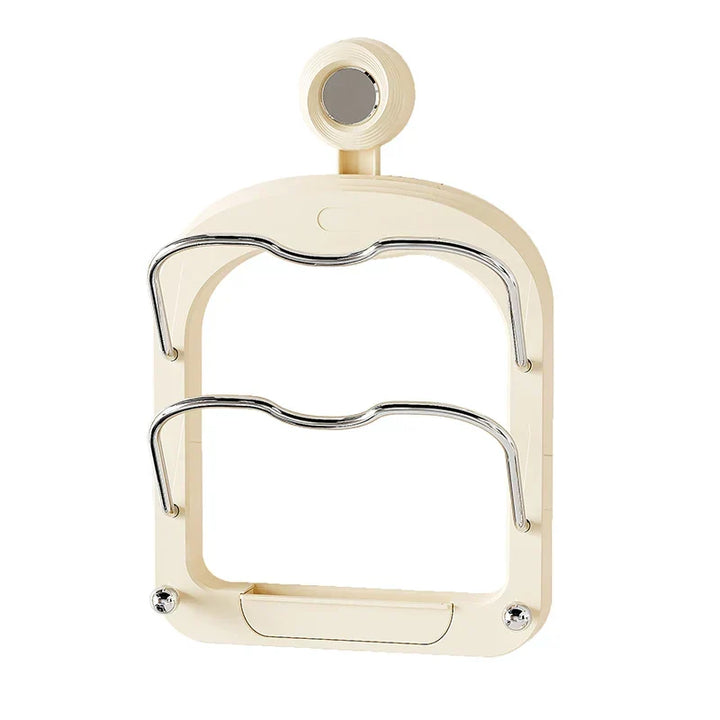Viskana Suction Wall-Mounted Pot Lid Organizer Storage Rack