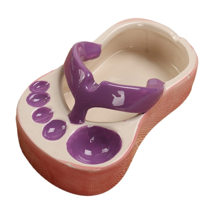 Viskana Ceramic Flip Flop Food Serving Bowl