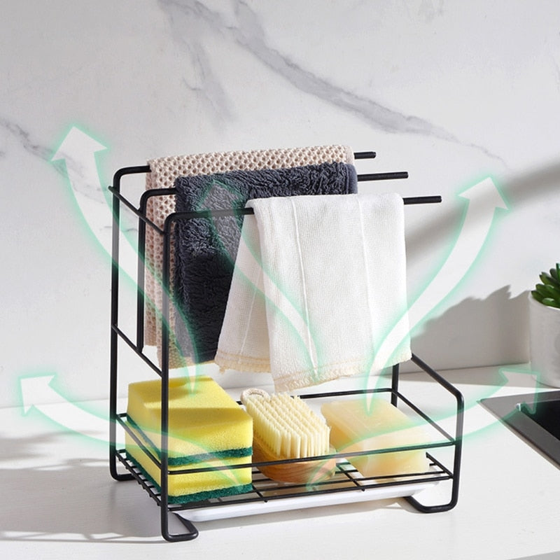 Viskana Kitchen Sink Detachable Organizer Rack