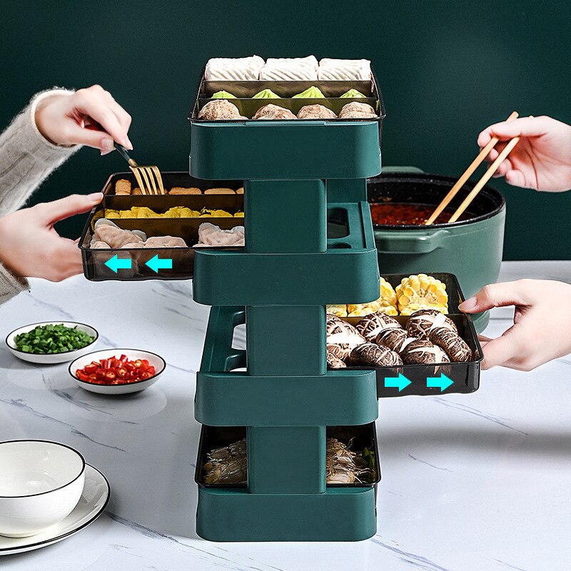 Viskana Layer It On Kitchen Storage Rack
