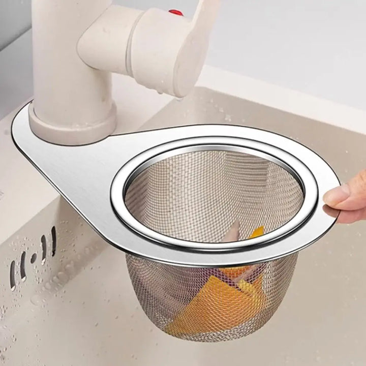 Viskana Stainless Steel Sink Organizer Drain Basket