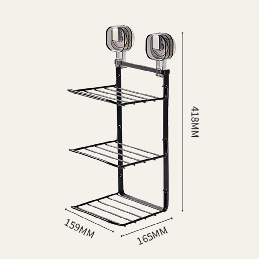 Viskana Food Preparation Wall-Mounted 3-Layer Organizer Rack