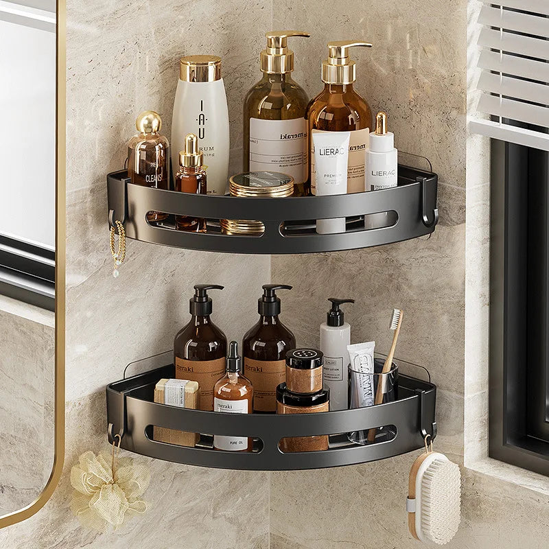 AQUAFIX Self-Adhesive Shower Organizer – Strongly adhesive, drill-free & waterproof Viskana
