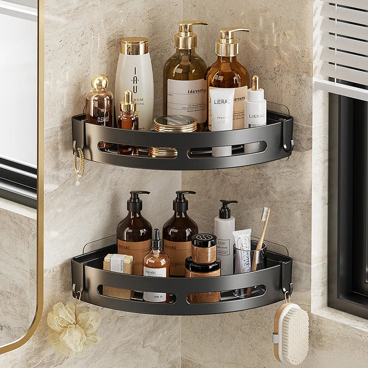 AQUAFIX Self-Adhesive Shower Organizer – Strongly adhesive, drill-free & waterproof Viskana