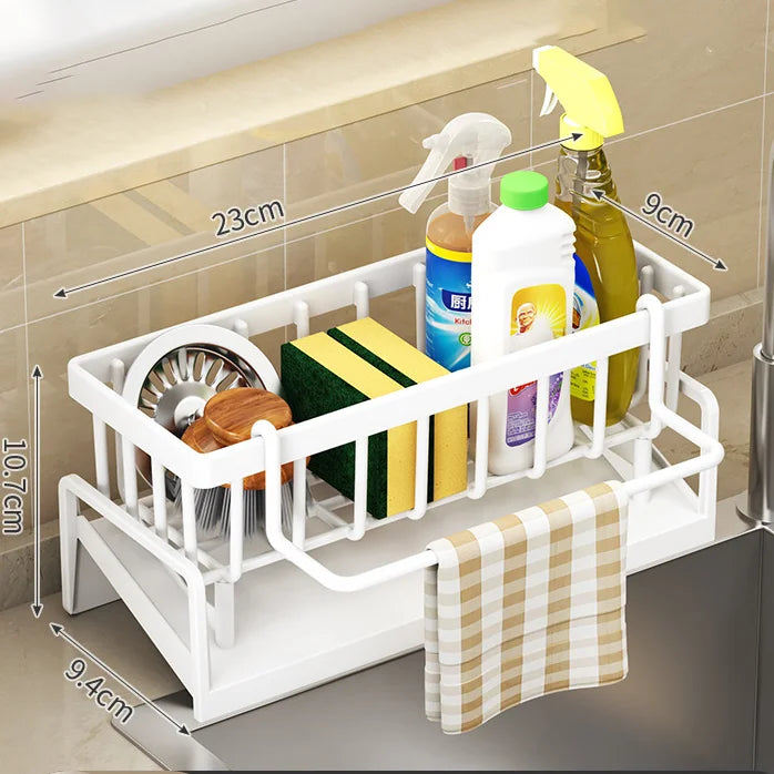 Viskana Easy Smart Sliding Rack Sink Organizer