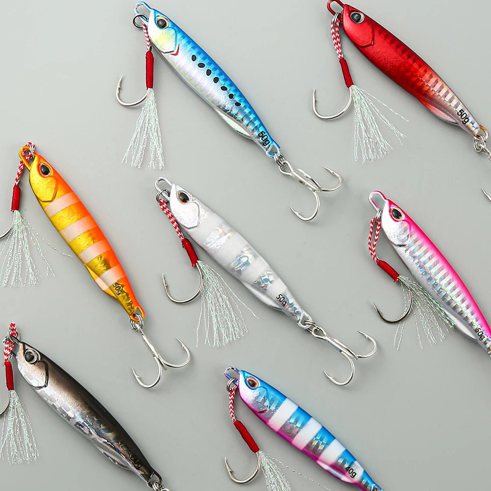 Jig blade metal jig spoon for sea bass Viskana