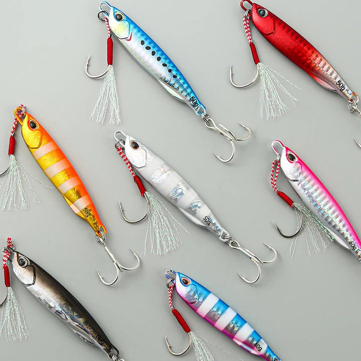 Jig blade metal jig spoon for sea bass Viskana