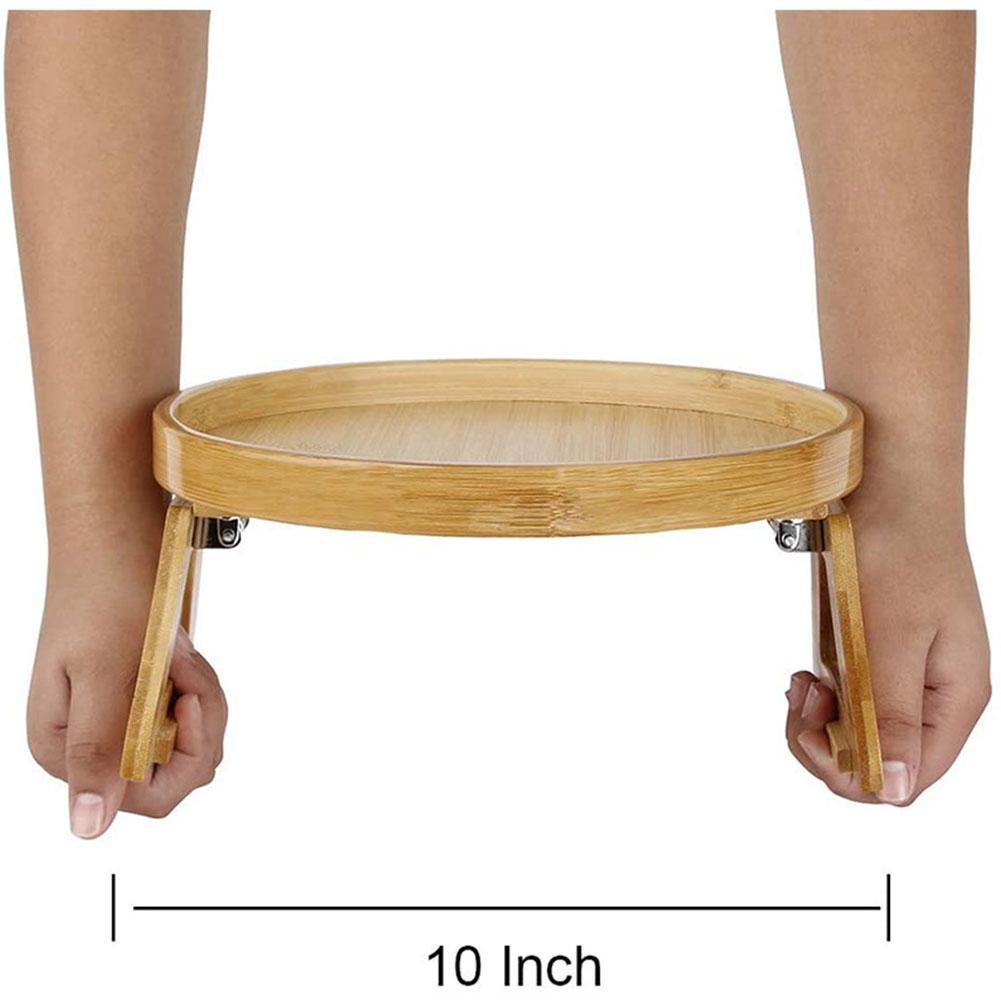 Viskana Comfy Sofa Armrest Wooden Tray
