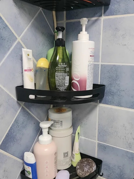 AQUAFIX Self-Adhesive Shower Organizer – Strongly adhesive, drill-free & waterproof Viskana
