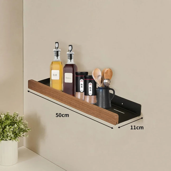 CulinaWood Kitchen Wall Shelf Viskana