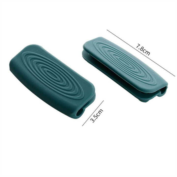 Viskana 2Pcs Silicone Heat Resistant Cookware Handle