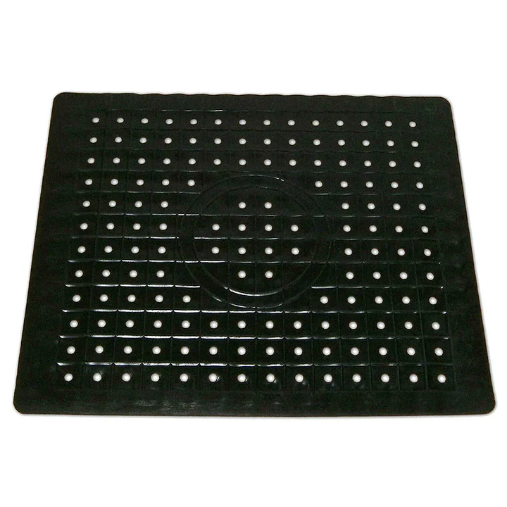 Viskana Rubberin Non-slip Sink Mat Made of Rubber | Heat-resistant Draining Mat & Base | Soft Silicone Mat for Kitchen & Bathroom | Rectangular or Round
