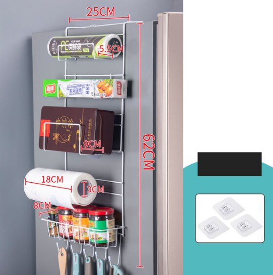 Viskana Super Storage Refrigerator Organizer Spice Rack