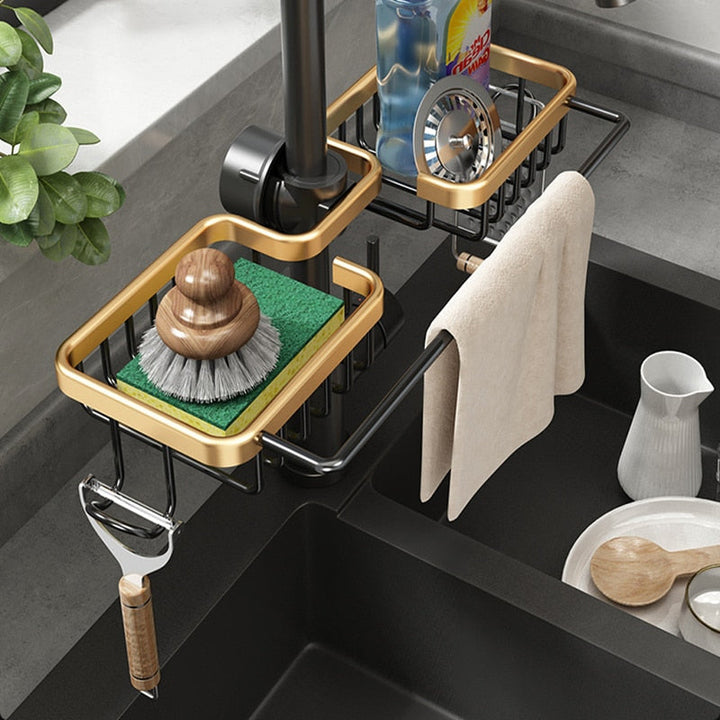 Viskana Kitchen Organizer Sink Drain Rack