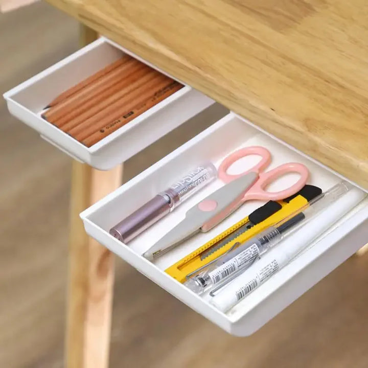Viskana Self-Adhesive Desk Hidden Storage Box