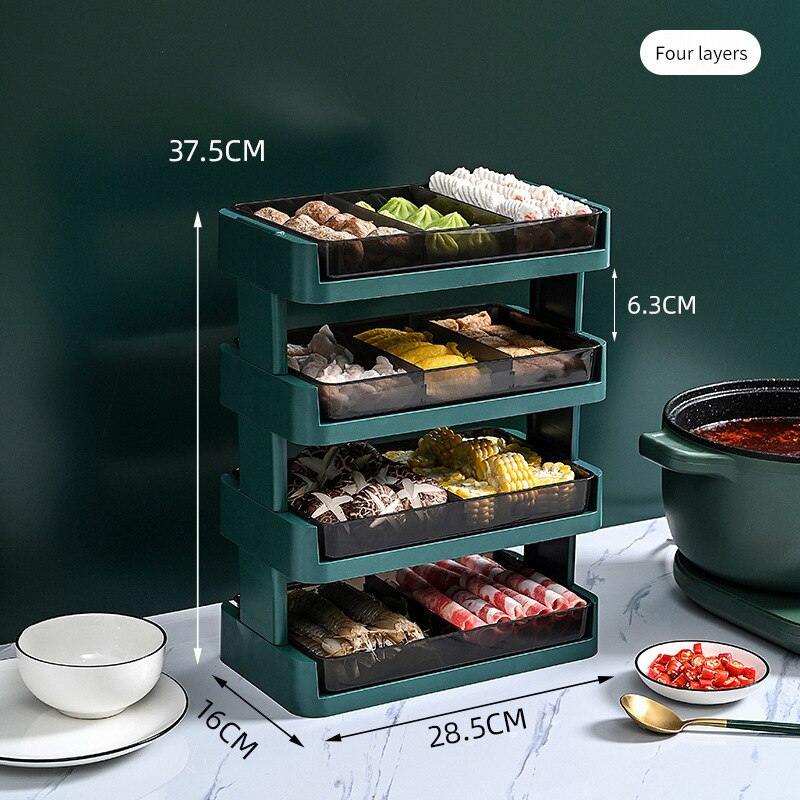Viskana Layer It On Kitchen Storage Rack