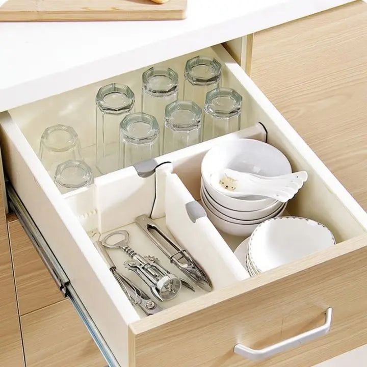 Viskana Drawer Divider – Adjustable Multifunctional Organizer