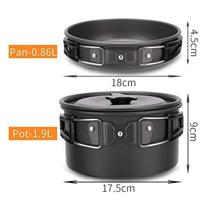 Camping Travel Cookware Kit Viskana